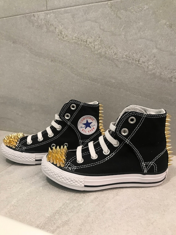 spiked converse shoes