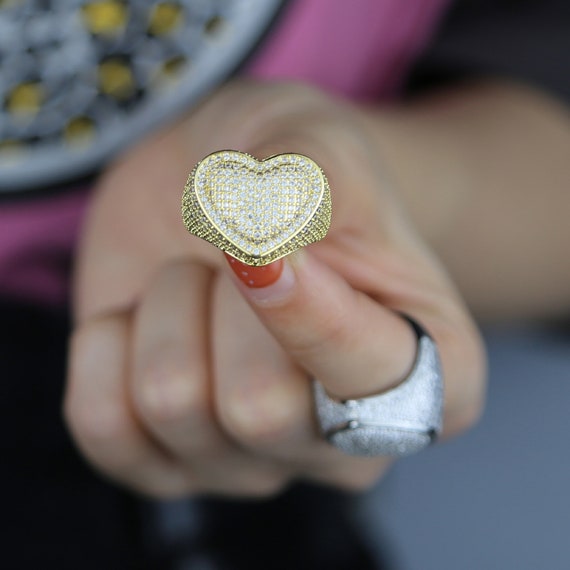 Hot diamonds heart ring online