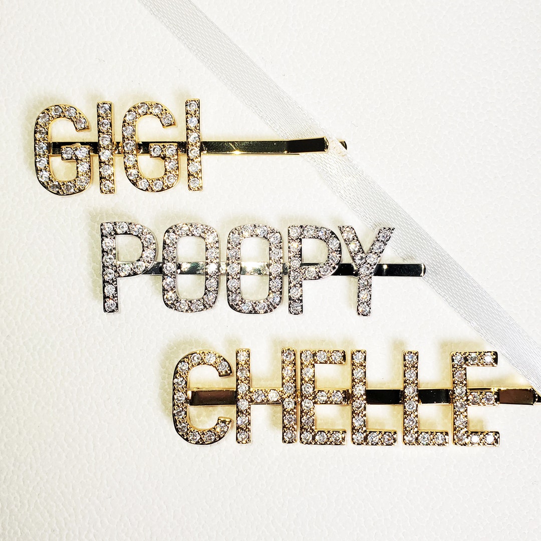 Name Hair Clips, Personalized Letters Hair Clip, Custom Name/word Hair