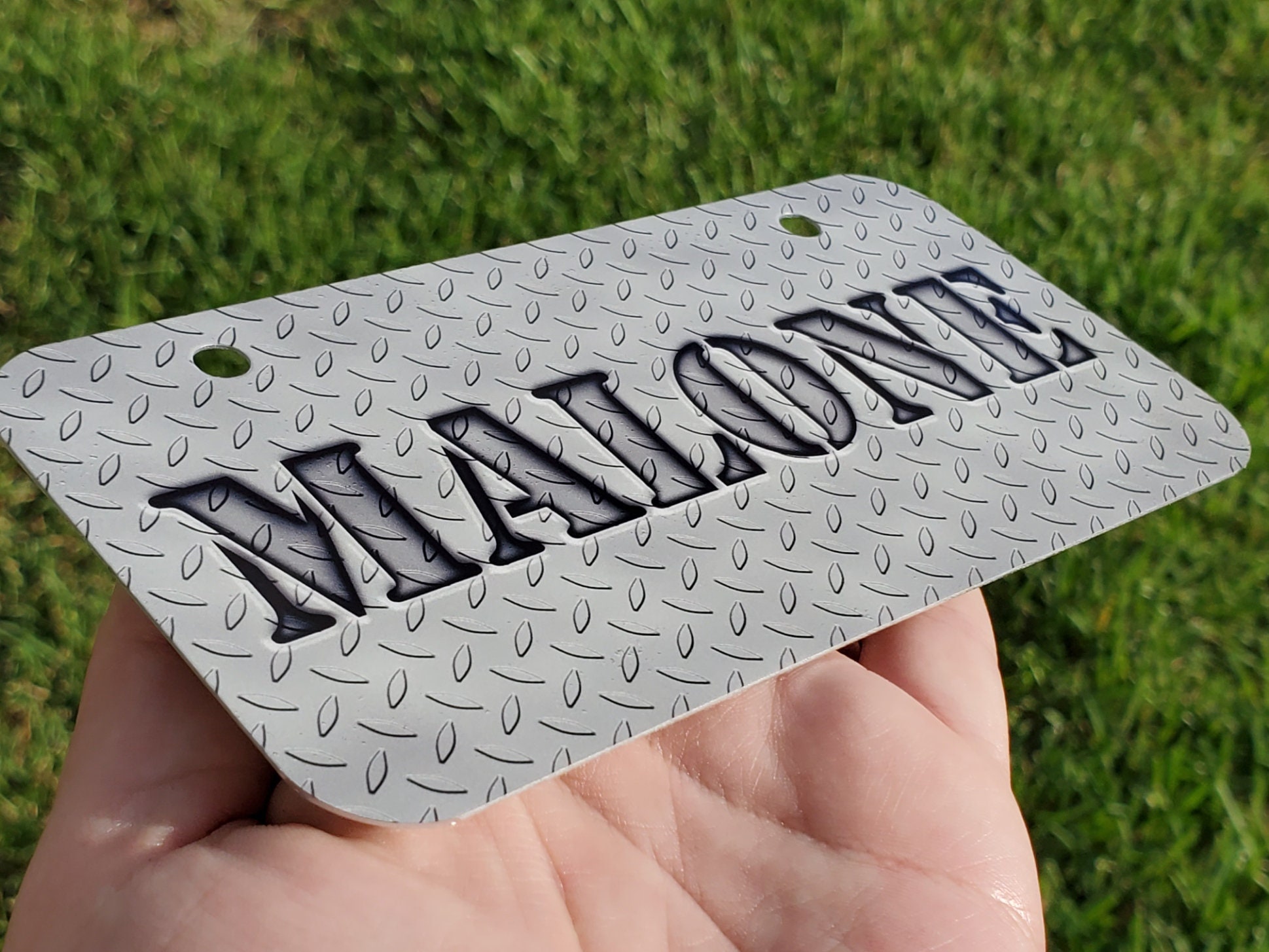 Personalized Front License Plate Custom Name License Plate Etsy