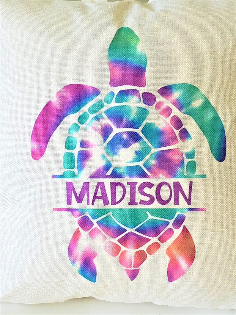 VSCO Girl Pillow Cover Personalized Name Teen Tween Girl Etsy