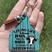 Cattle Livestock Keychain, Cow Ear Tag Tassel, Leopard Heifer Bandana, Teal Zipper Pull Key Fob, Southern Southwest Chic,Jesus Wheel,Present 