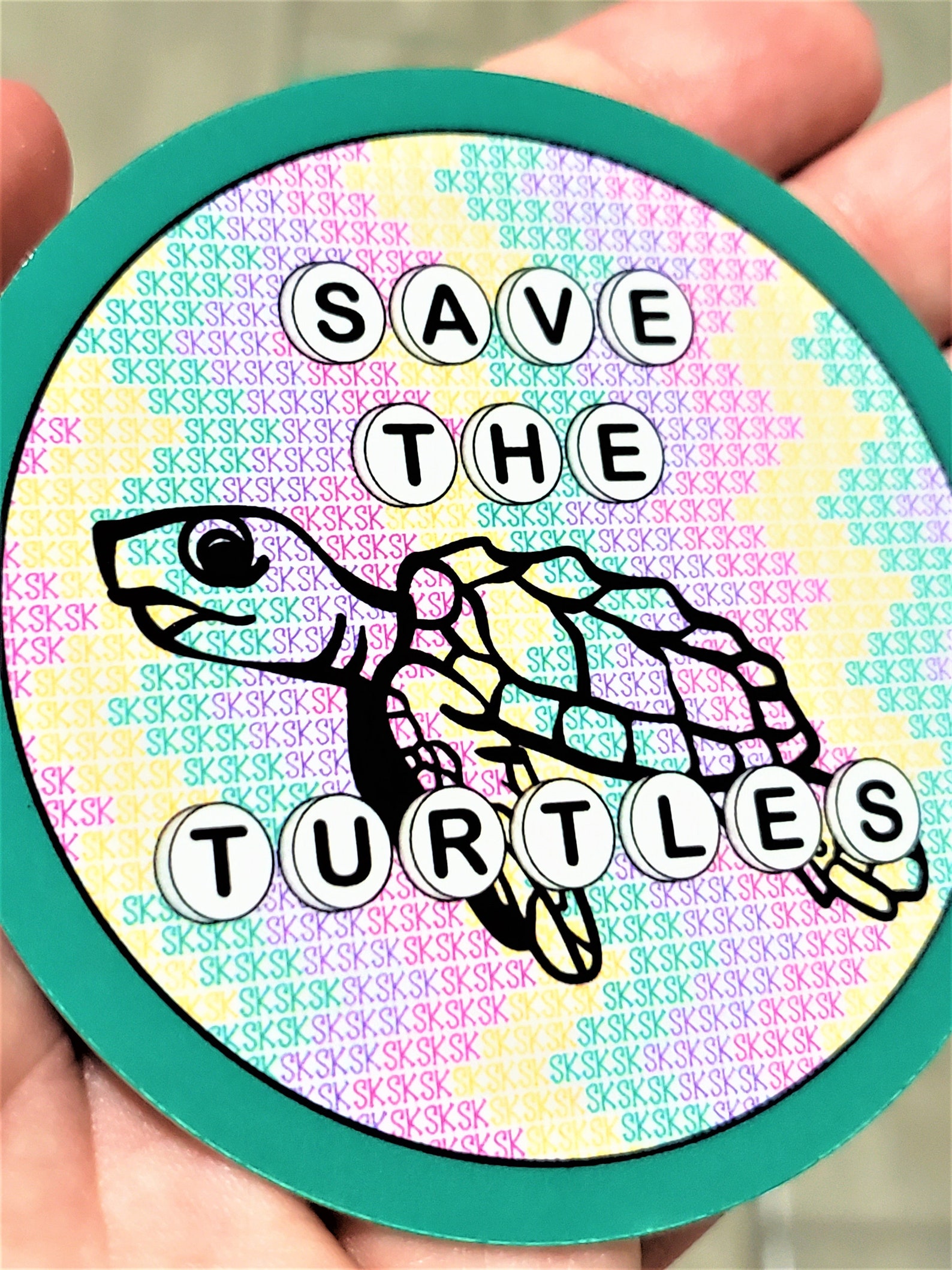 VSCO Girl Save the Turtles SKSKSK and I oop teen Etsy