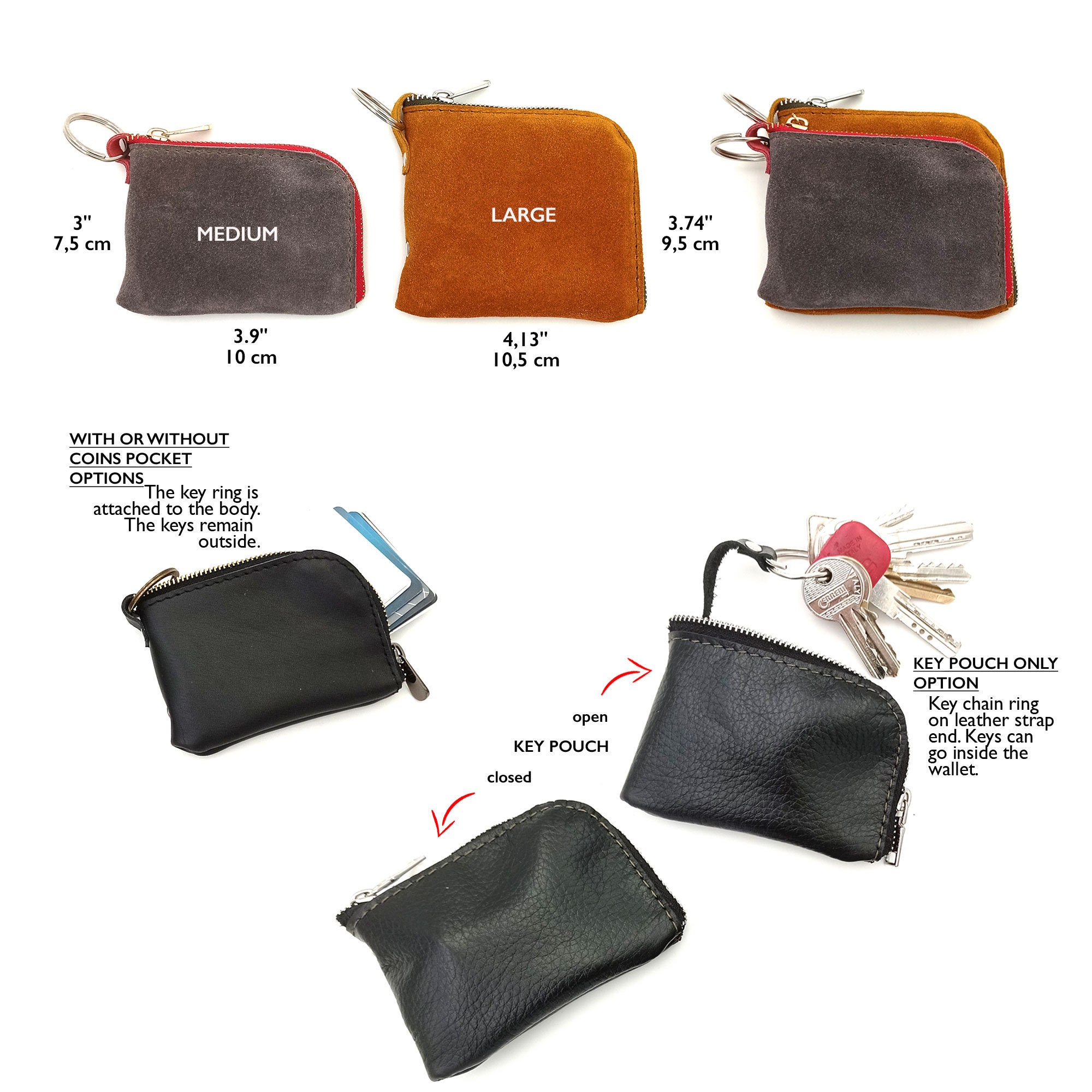 key pouch wallet