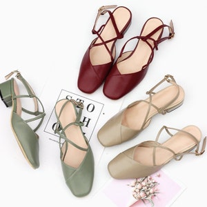 Customizable Fashion Leather Sandal Shoes,Cross Strap Summer Shoes Sandals,Personal Low Heel Shoes