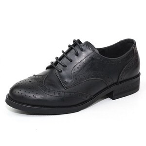 Women Leather Shoes, Leather Flat Oxfords Shoes, Closed Shoes, Brown Shoes, Handmade Shoes,Brock Shoes,customized shoes,Pink/Silver Shoes Black