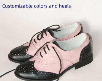 Scarpe Oxford Uomo In Pelle Tinta Unita | Derby Eleganti Per Lavoro, Matrimonio E Ballo | Suola TPR Traspirante E Comoda