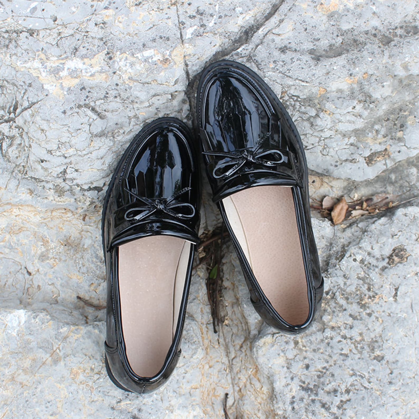 Women Casual Genuine Leather Low Heel Loafer Shoes main image 1