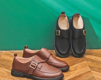 New Style! Handmade Women's Genuine Leather Shoes, Loafer Shoes,Spring & Autumn Shoes,Flat shoes for women