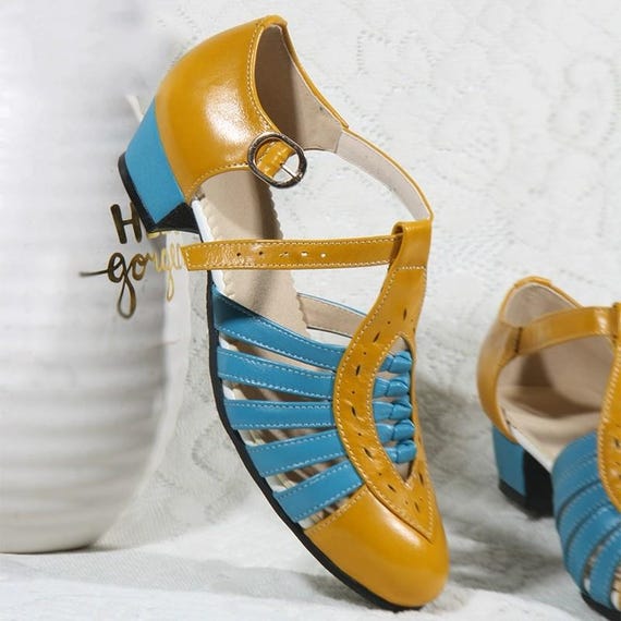 Scarpe con tacco cm in vera pelle fatte a mano personalizzabili