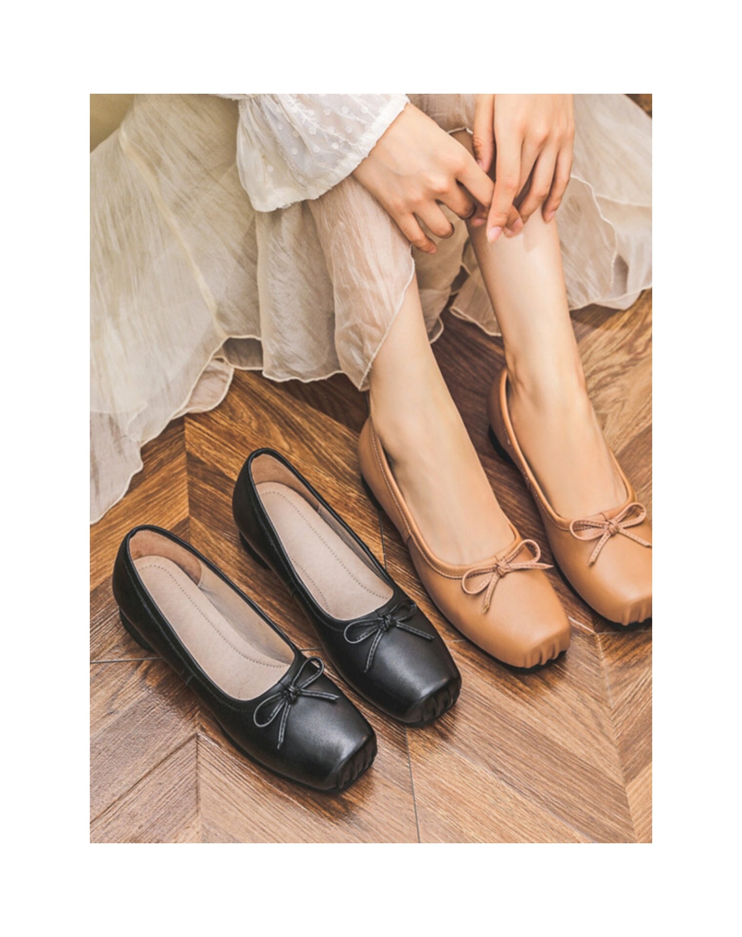 Cute leather flats clearance