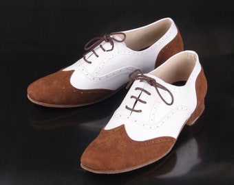 Individualisierbare Herren Tanzschuhe,Swing Tanzschuhe,Jazz Tanzschuhe,Herren Brock Schnürschuhe,British Retro Schuhe Hochzeit Schuhe