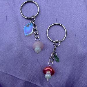 Mushroom keychain