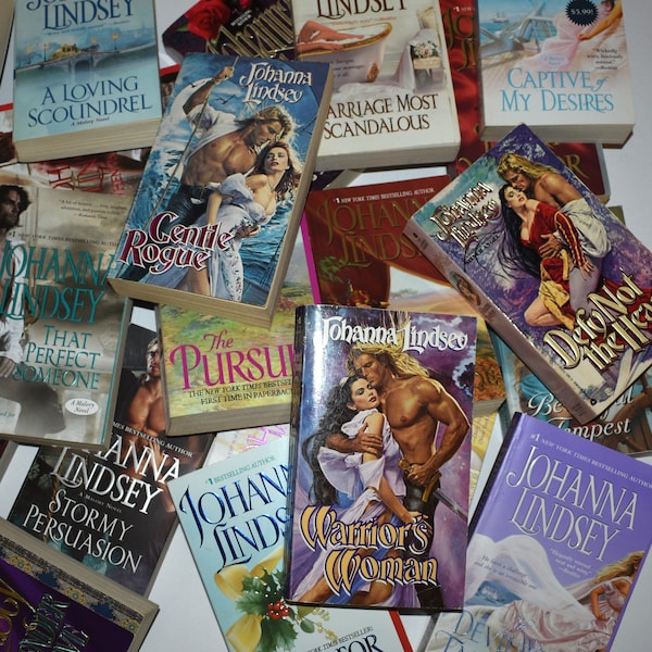 Johanna Lindsey Books ~ You Can Pick and Choose ~ Mix and Match Individual Titles ~ or Maybe a Discounted Blind Date Book Bundle
