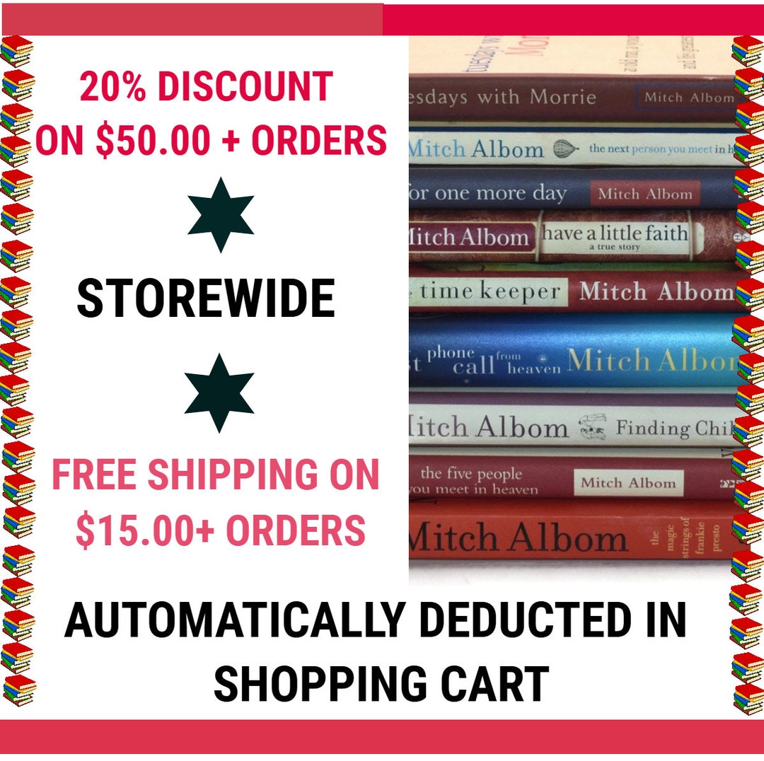 Mitch Albom Books Heaven Series Paperback & Hardback Novels Pick and