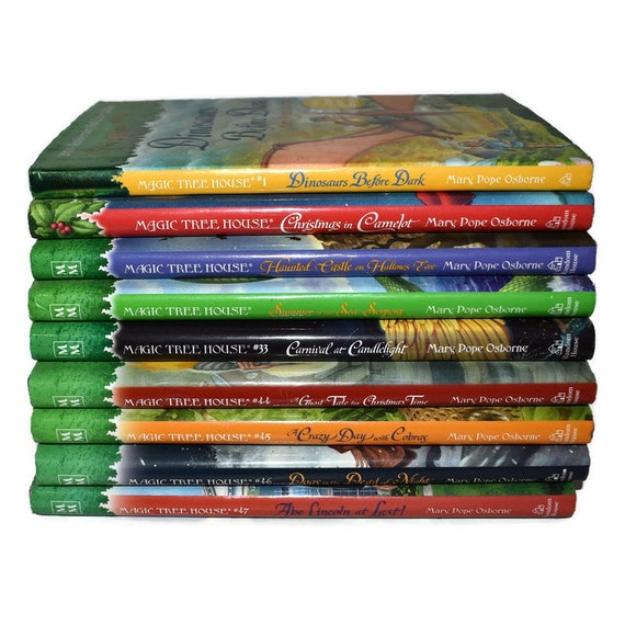 Lot of 9 Magic Tree House Books Mary Pope Osborne Hardback Book Bundle 