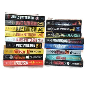 James Patterson Books ~ Women's Murder Club Series ~ Pick and Choose ~ Mix & Match Individual Titles ~ A Discounted Blind Date Book Bundle