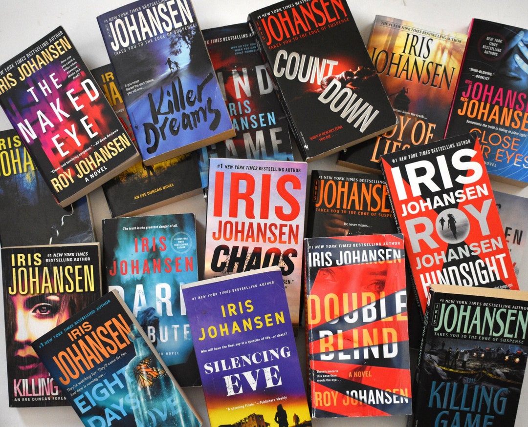 Iris Johansen Eve Duncan Series Mass Market Paperback Books - Etsy