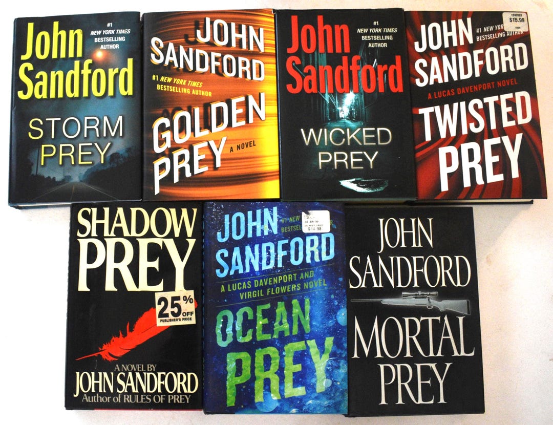 John Sandford Books In Order Prey Series