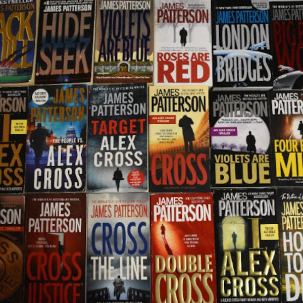 James Patterson Books ~ Alex Cross Series ~ You Can Pick and Choose ~ Mix & Match Individual Titles ~ A Discounted Blind Date Book Bundle