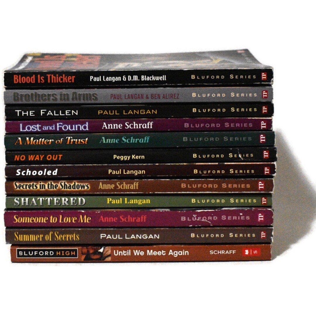 Lot of Bluford High Series Mass Market Paperbacks Buyer Etsy