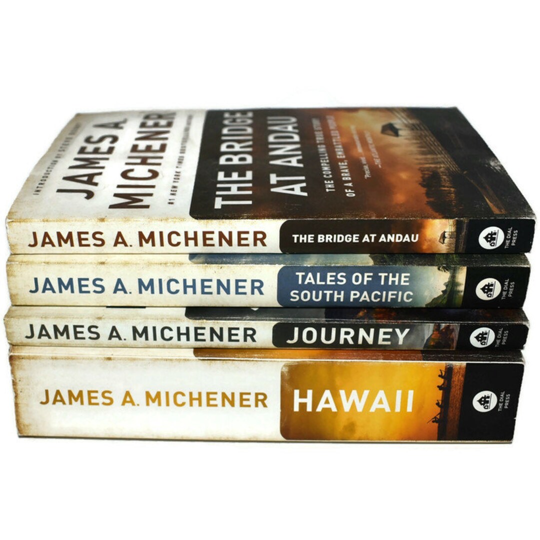 James Michener Hawaii Tales of the South Pacific Paperback Books Free