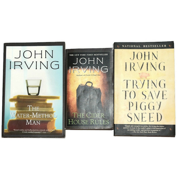 John Irving Books ~ Series ~ You Can Pick and Choose ~ Mix and Match Individual Titles ~ or Maybe a Discounted Blind Date Book Bundle