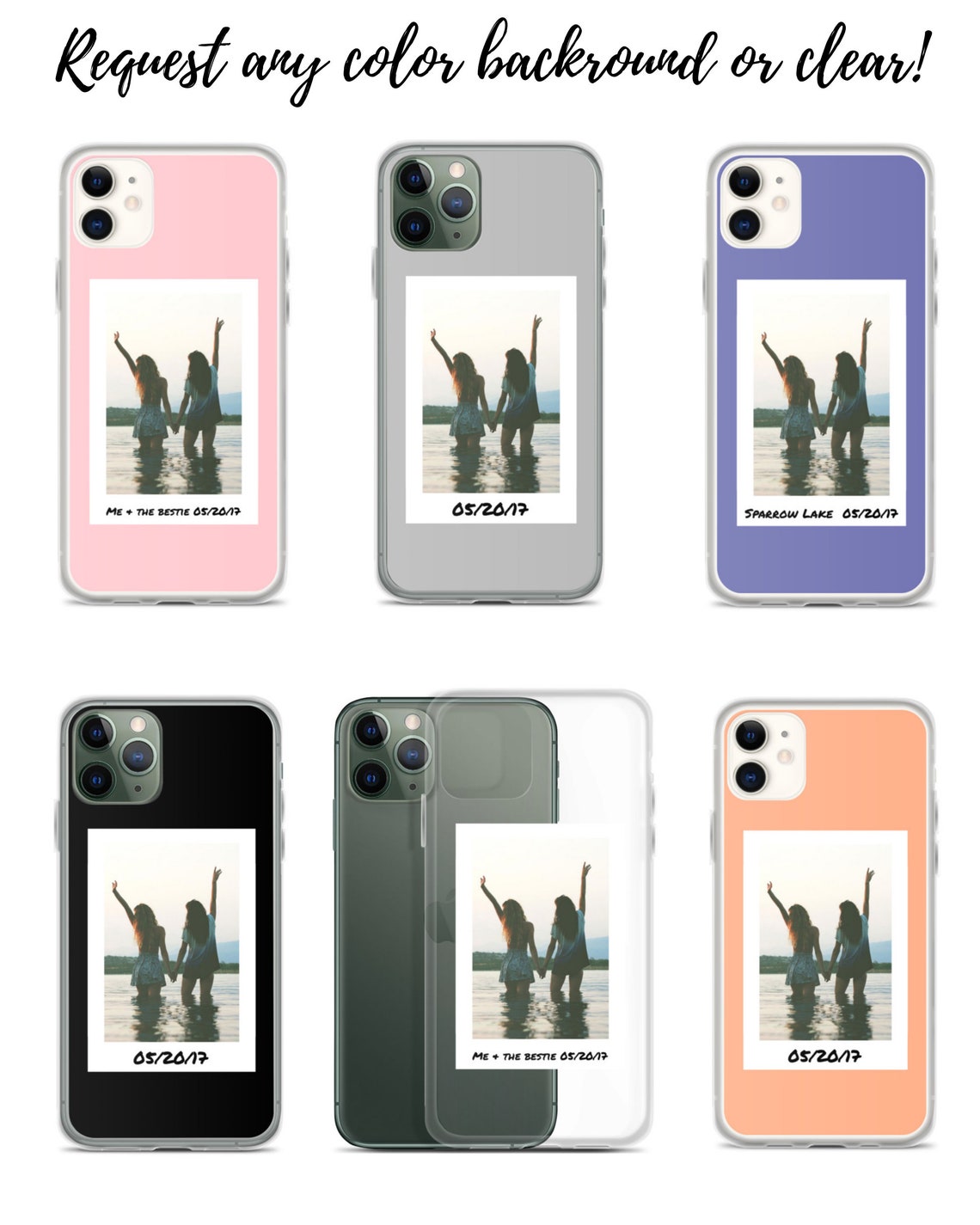 Custom Photo iPhone CaseCustom Polaroid Phone caseCustom Etsy