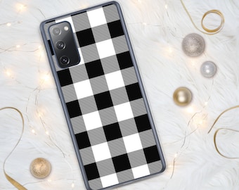 Buffalo kariert/Gingham benutzerdefinierte Fall für Samsung-personalisierte Fall-personalisierte Geschenk-für Samsung S22 Fall-Für Samsung S20-Für S21