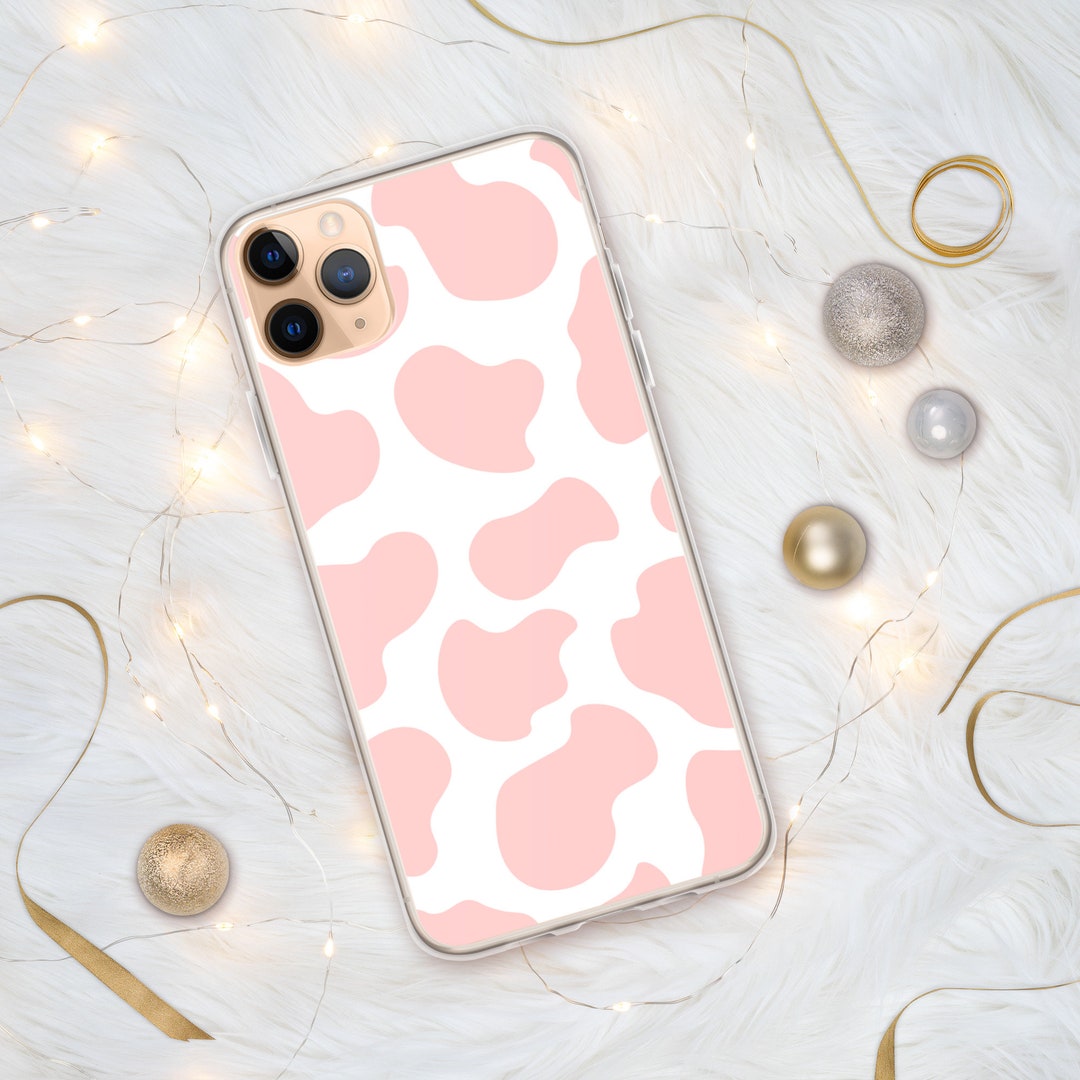 Cow Print Case for Iphonepink Cow Print Phone Caseanimal Print Phone