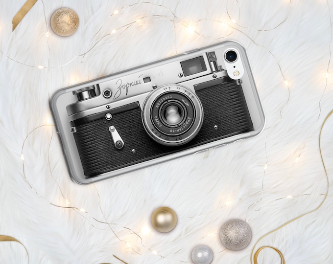 Vintage Camera Case For iPhone-For iPhone 13-For iPhone 12-For iPhone SE-For iPhone 14-For iPhone 17-Custom Gifts