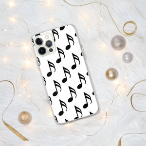 Music Note Case for iPhone-Treble Clef Phone Case-Music phone Case-For iPhone 15-For iPhone 14-For iPhone 11-For iPhone 13-Custom Gifts