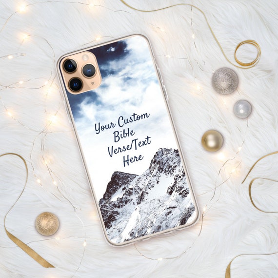 Custom Bible Verse Case for iPhone-Christian Case-Custom case-For iPhone 17-For iPhone 14-For iPhone 13-For iPhone 11-Custom Gifts