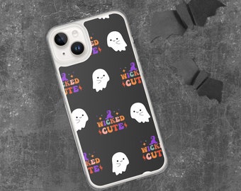 Halloween Ghost Case for iPhone®-Halloween Phone Case-Autumn Phone Case-Ghost Case-For iPhone 15-For iPhone 14-For iPhone 13-For iPhone 17