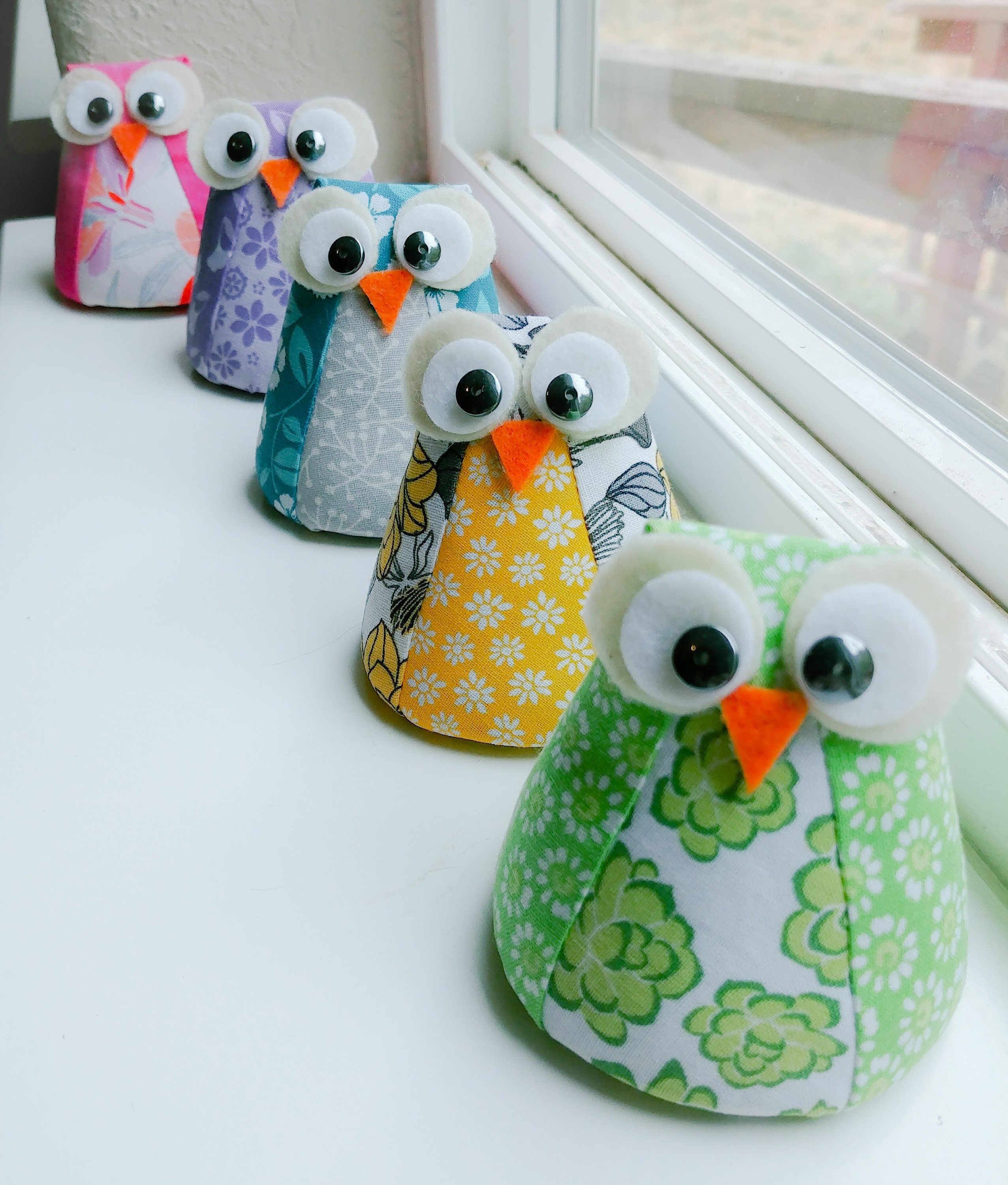 Owl Pincushion - Owl Paperweight