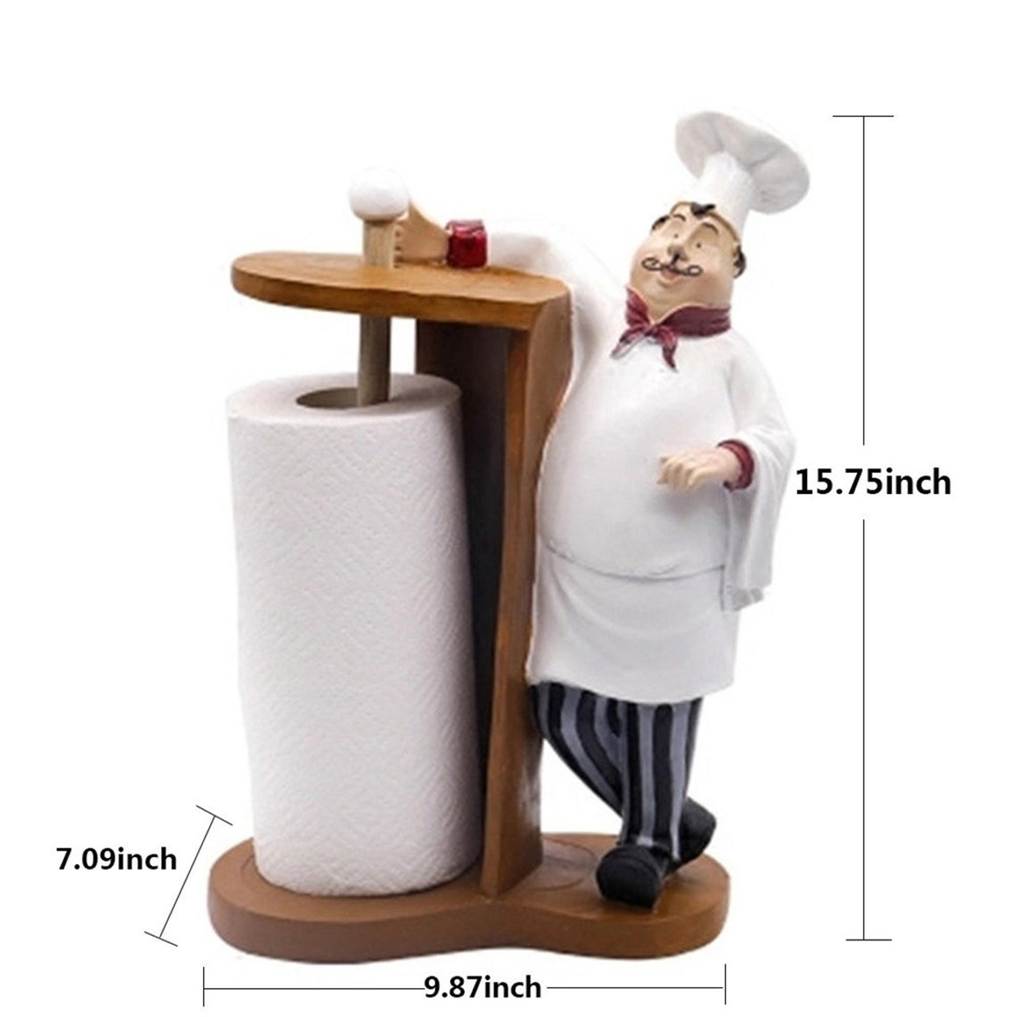 Paper Towel Holder Chef Paper Towel Holder Standing Etsy