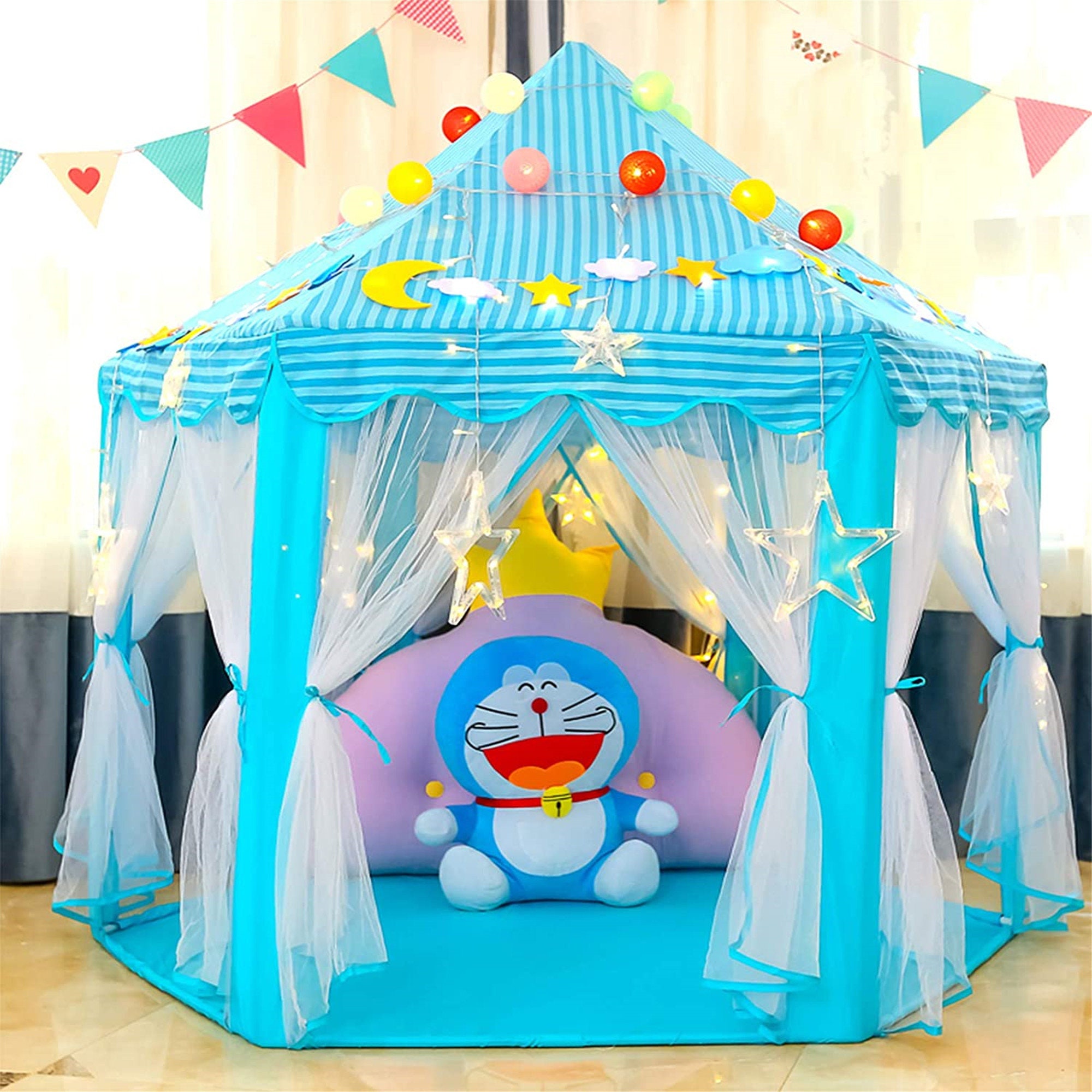 Princess Play Tent Unique Castle Design Playhouse Kids Etsy