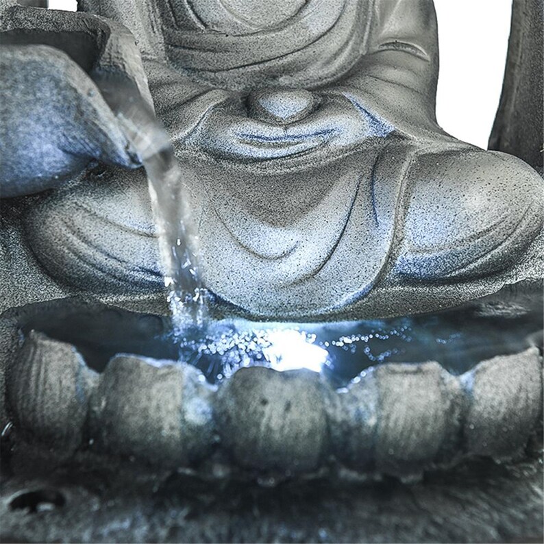 Buddha Indoor Water Fountain Tabletop for Home/office Etsy