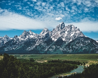 8x10 Teton National Park Print