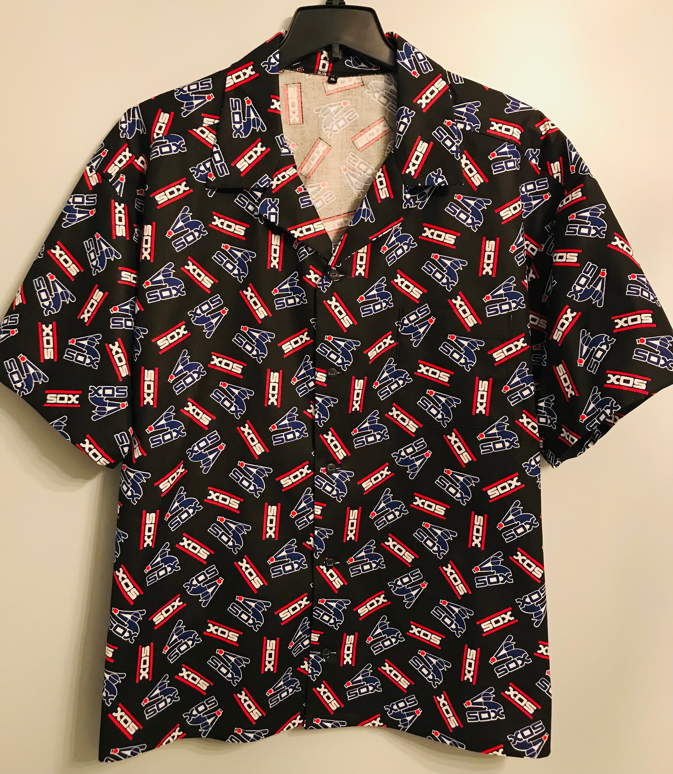 Chicago White Sox Men's Casual Shirt Hawaiian Shirt MLB Etsy