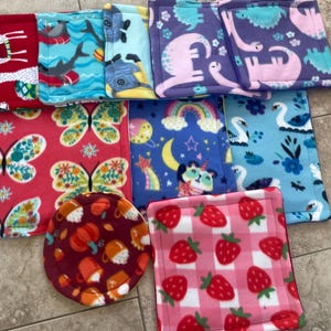 READY2SHIP Absorbent Potty Pads 8x8”, 10x10”, 9” round Guinea Pig Rabbit Sugar Glider Hedgehog Small Animal