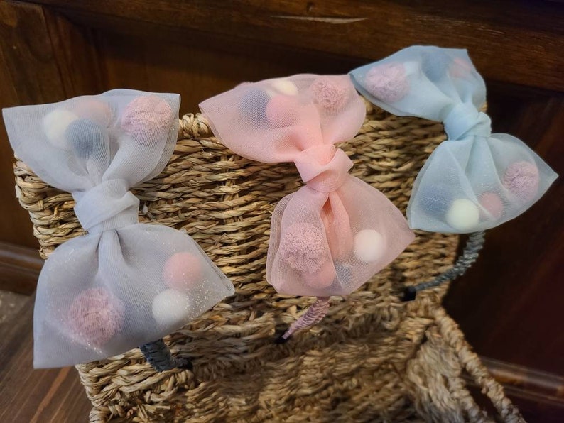 Cotton Ball BowKnot HairBand Hair Accessories