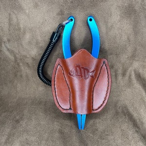 Leather Plier sheath. Fishing plier sheath