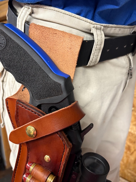 Hand Molded Leather OWB Holster: Rossi 357 Magnum 4 Inch Hand Molded Leather OWB Holster: Rossi 357 Magnum 4 Inch