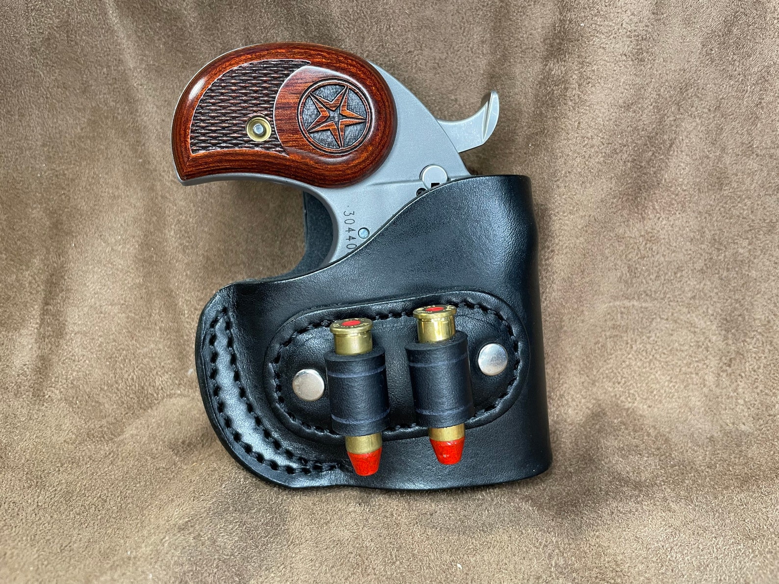Bond Arms Rowdy derringer holster with ammo loop Etsy.de