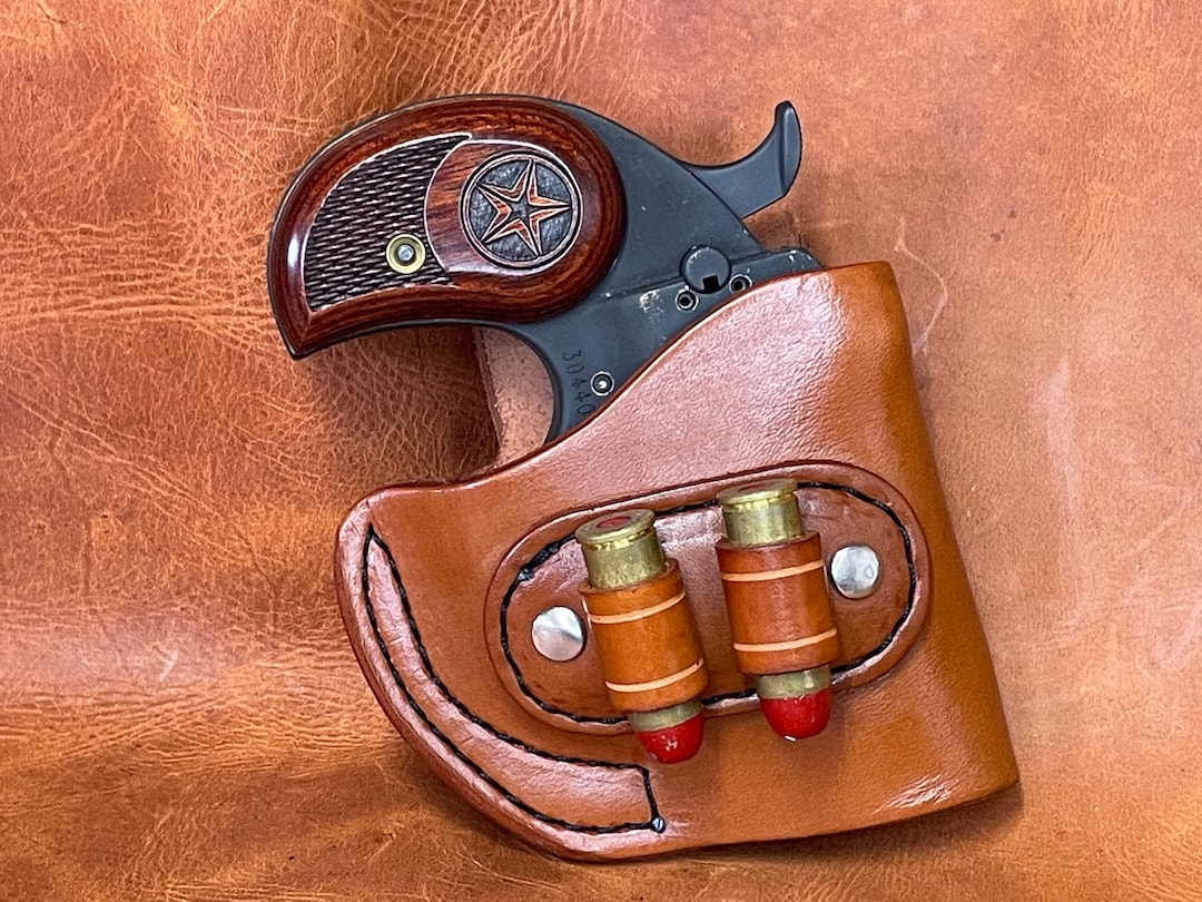 Custom Kydex Holster For Bond Arms Derringers – SNUG Ride Belt Loop, Left/Right Hand, Multiple Colors