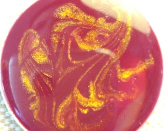 Violet (Crown Chakra) - Resin Art in wearable jewellery