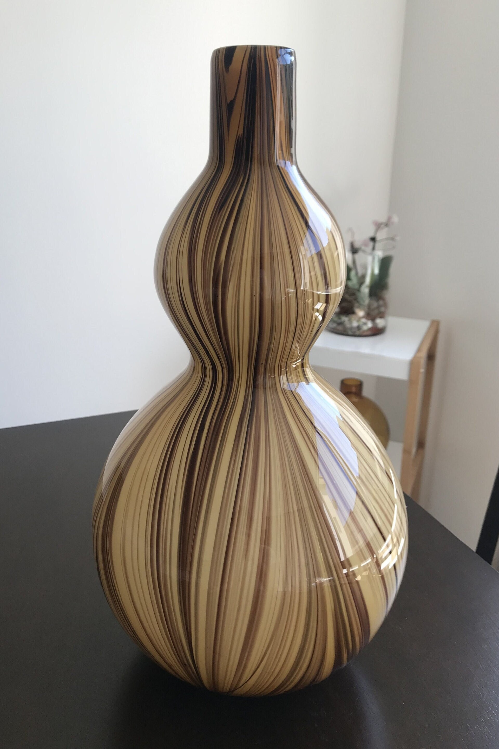 工芸品  Pampula vase 290mm Amazon.com: Deco 79 Mother of Pearl Shell Handmade