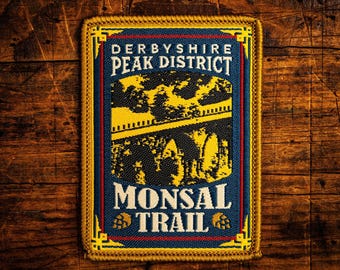 "Ein ""Monsal Tail"" Aufnäher."