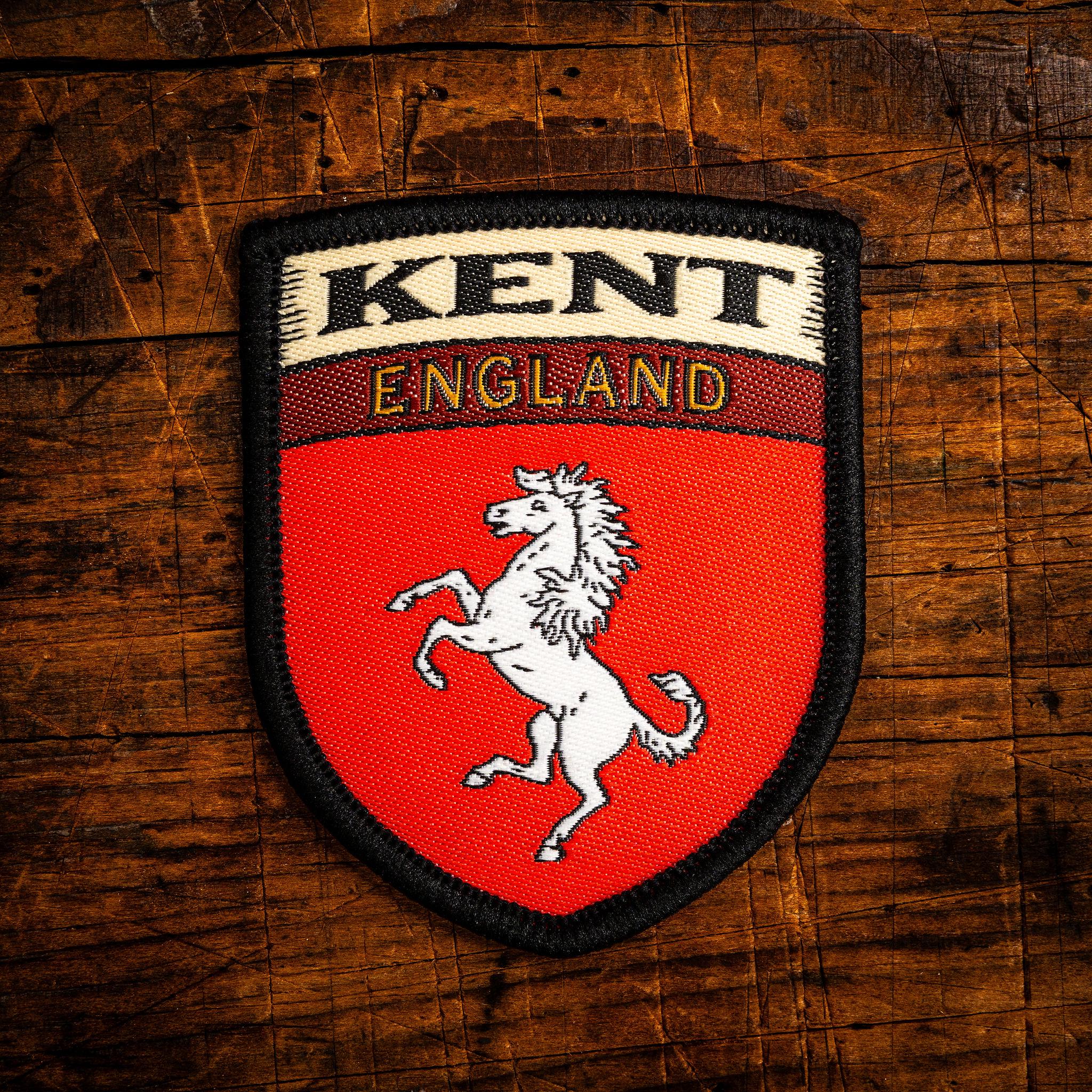 Kent county flag patch